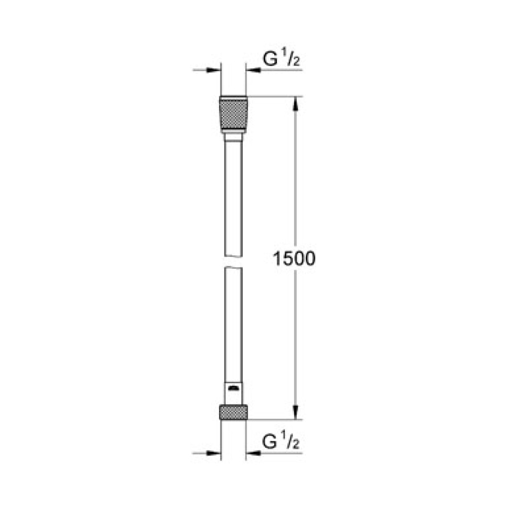 Шланг для душа GROHE Silverflex 28364000