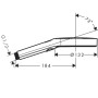 Ручной душ HANSGROHE RAINFINITY 26864000