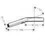 Ручной душ HANSGROHE RAINFINITY 26864670