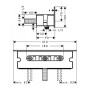 Держатель HANSGROHE FIXFIT 26456000