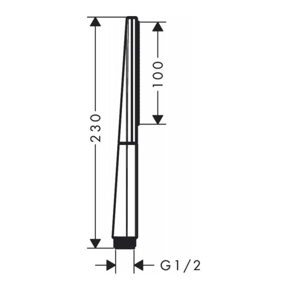 Ручной душ HANSGROHE RAINFINITY 26866700