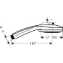 Ручной душ HANSGROHE CROMA 100 28535000