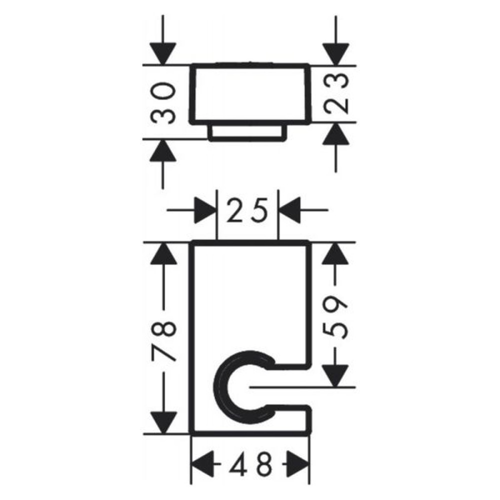 Тримач HANSGROHE PORTER E 28387340