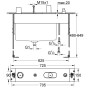 Скрытая часть GROHE CHIARA NEW 34086000