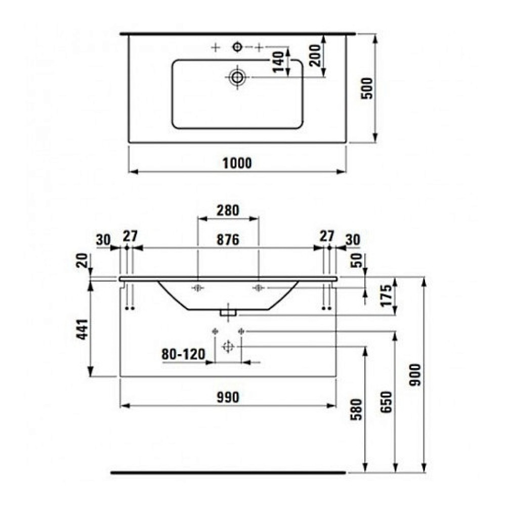 Комплект мебели LAUFEN PRO S H8609654751041