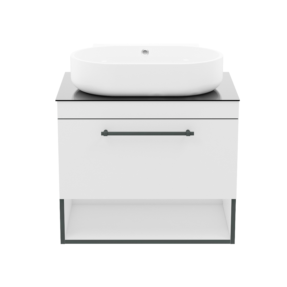 Комплект мебели IMPRESE BLACK EDGE f32117W