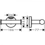Гачок HANSGROHE LOGIS 41725000