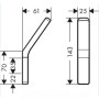 Крючок HANSGROHE AXOR 42801000