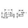 Крючок HANSGROHE ADDSTORIS 41755670