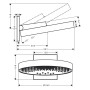 Верхний душ HANSGROHE RAINFINITY 26234000