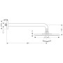 Верхний душ HANSGROHE RAINDANCE AIR ECOSMART 27474000