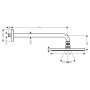 Верхний душ HANSGROHE RAINDANCE S 27607000
