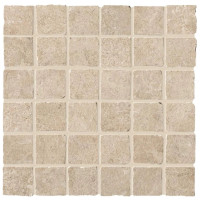 Atlas Concorde Lims Beige Mosaico Tumbled 30x30 Matt (A3HL)