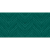 Керамічна плитка для стін CERAMICA COLOR Green Matt Chevron Rett. 30*60