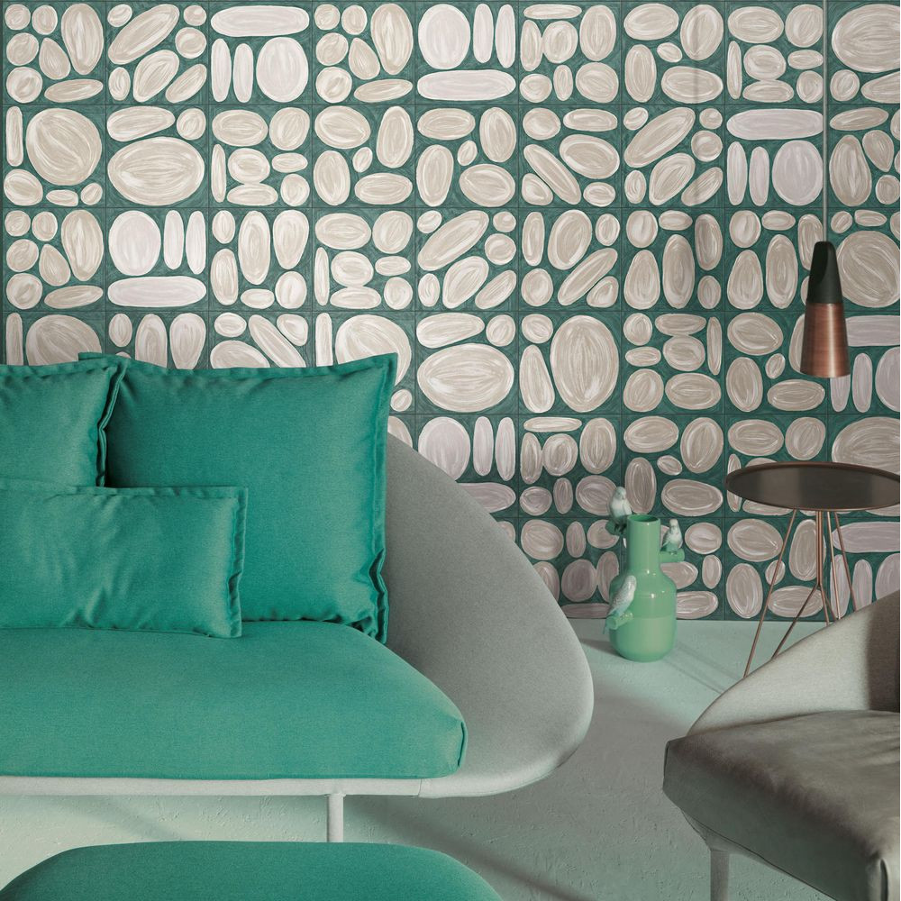 Ornamenta Manifesto Menta Negative 20x20 (MA2020MEN)