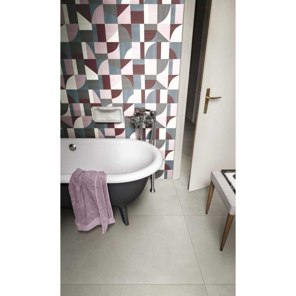 MARAZZI M1AN ECLETTICA CREAM DECORO CARIOCA 40x120 декор (плитка настінна)