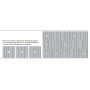 MARAZZI M8FP MAGNIFICA LIMESTONE SAND MOSAICO INSERTO METALLO 60х180 декор-панно (плитка настінна)