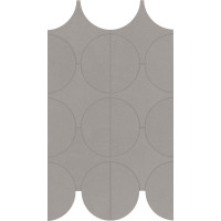 Marazzi M9Y1 CEMENTUM NICKEL MOSAICO CERCHI
