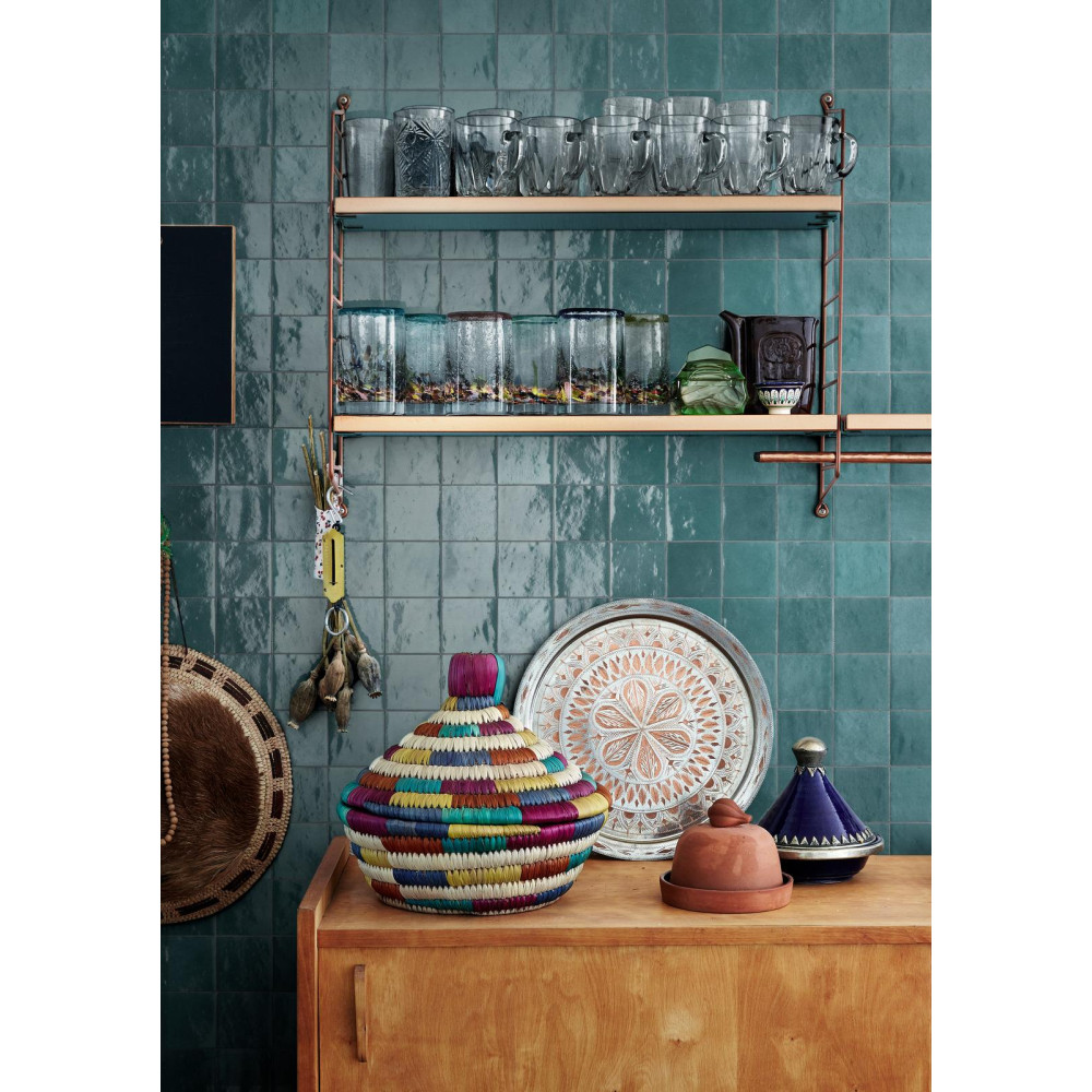 MARAZZI M5P6 ZELLIGE PETROLIO 10х10 (плитка настінна)