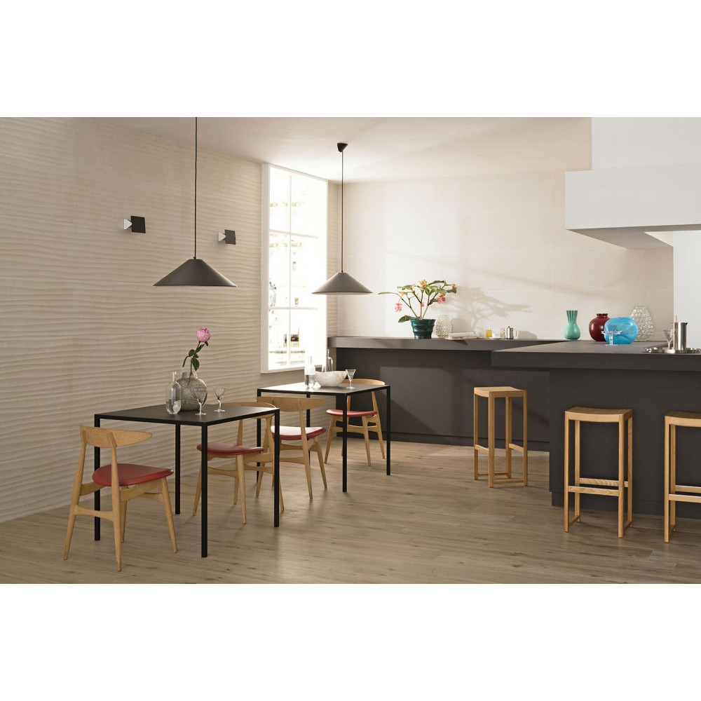 MARAZZI M013 STONE ART STRUTTURA MOVE 3D IVORY RET 40x120 (плитка настінна)