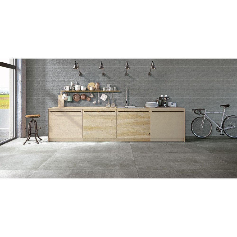 MARAZZI M02W MEMENTO SILVER RETT 75х150 (плитка для підлоги і стін)