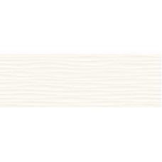 MARAZZI M1J4 ECLETTICA WHITE STRUTTURA WAVE 3D RET 40x120 (плитка настінна)