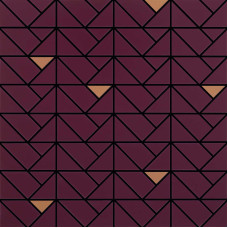 MARAZZI M3J4 ECLETTICA PURPLE MOSAICO BRONZE 40x40 (мозаїка)