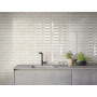 MARAZZI M4PE MARBLEPLAY CALACATTA STRUTTURA GEM 3D RET 30x90 (плитка настінна)