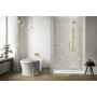 MARAZZI M8FU MAGNIFICA CALACATTA GOLD MOSAICO CIRCLE 31х31 (мозаїка)