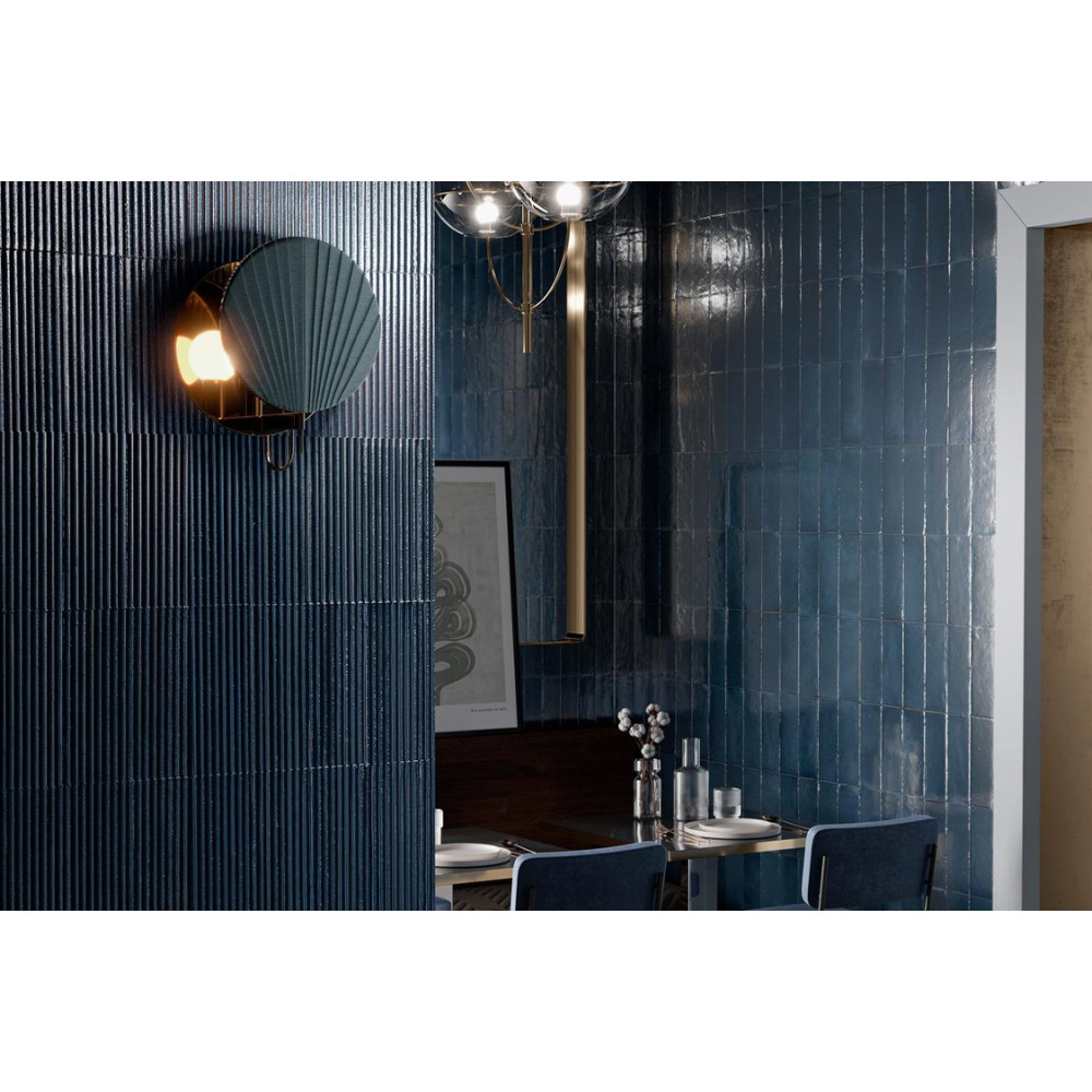 MARAZZI M969 RICE BLU LUX 7.5х20 (плитка настінна)
