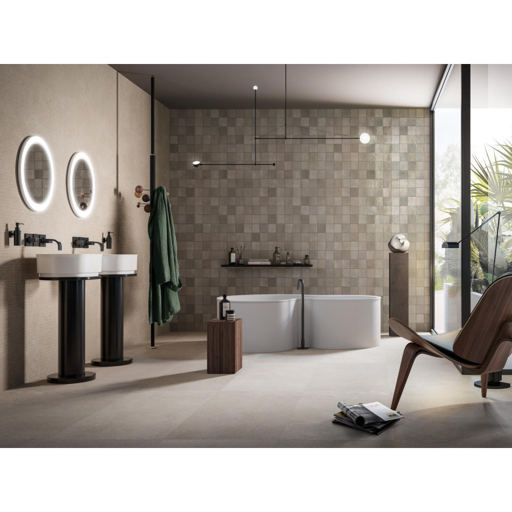 MARAZZI M5QC ZELLIGE ARGILLA 10х10 (плитка настінна)