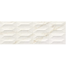 MARAZZI M4PF MARBLEPLAY IVORY STRUTTURA GEM 3D RET 30x90 (плитка настінна)