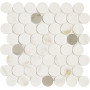 MARAZZI M8FU MAGNIFICA CALACATTA GOLD MOSAICO CIRCLE 31х31 (мозаїка)