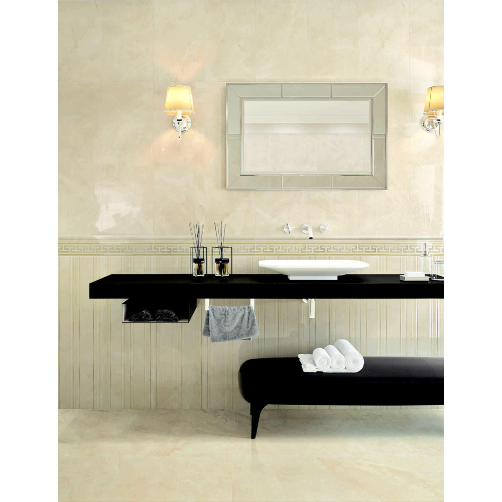 MARAZZI M4NZ MARBLEPLAY MARFIL RET 30x90 (плитка настінна)