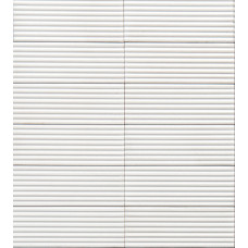 MARAZZI M96H RICE BIANCO STR PLEAT LUX 7.5х20 (плитка настінна)