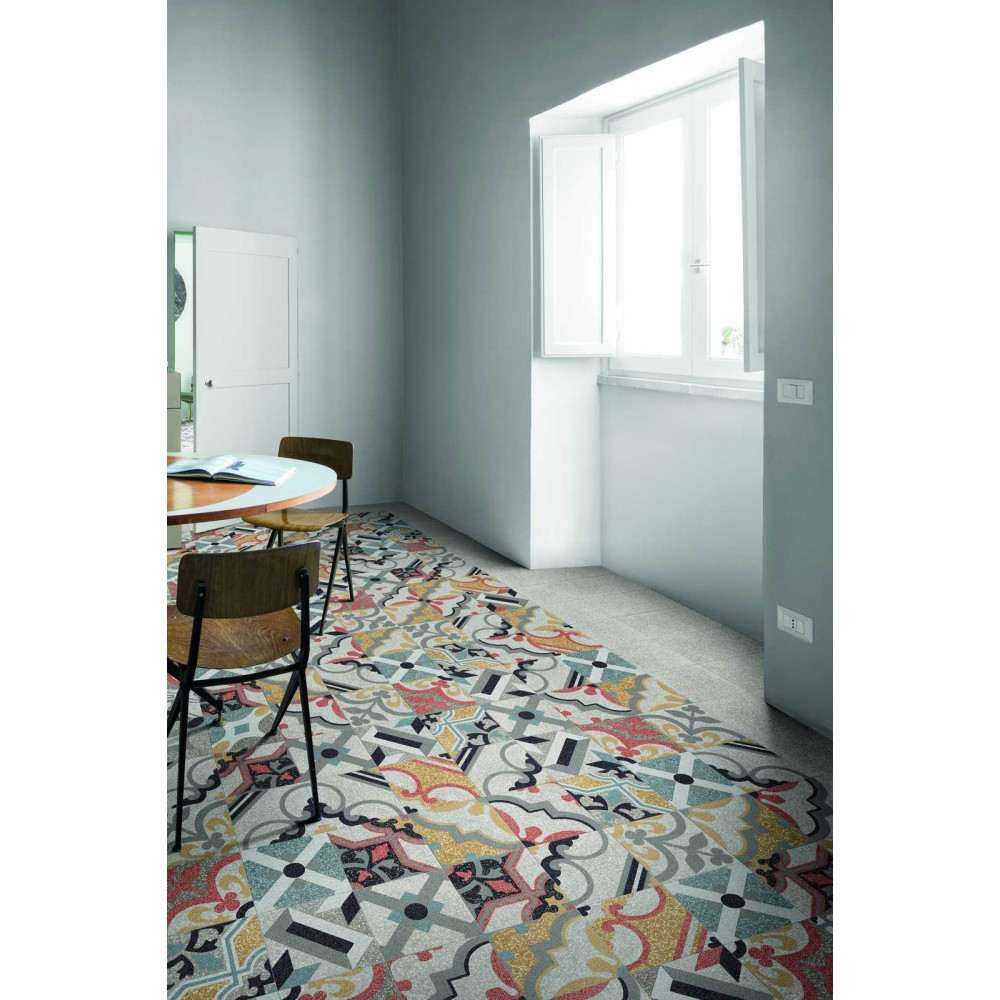 MARAZZI M1LJ D_SEGNI SCAGLIE DECORO MIX 20х20 (плитка для підлоги і стін)