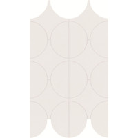 Marazzi M9XZ CEMENTUM ASH MOSAICO CERCHI