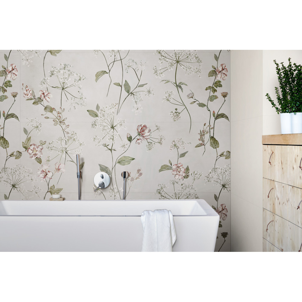 MARAZZI MF99 WHITE DECO DECORO HEYDAY TOUCH 60х180 декор (плитка настінна)