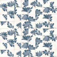 MARAZZI M9JA RICE BIANCO DECORO BLOSSOM LUX 15х15 (плитка настінна)