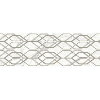 MARAZZI M4Q0 MARBLEPLAY DECORO NET STATUARIETTO RET 30x90 декор (плитка настінна)