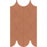 Marazzi M9Y6 CEMENTUM COTTO MOSAICO CERCHI