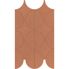 Marazzi M9Y6 CEMENTUM COTTO MOSAICO CERCHI