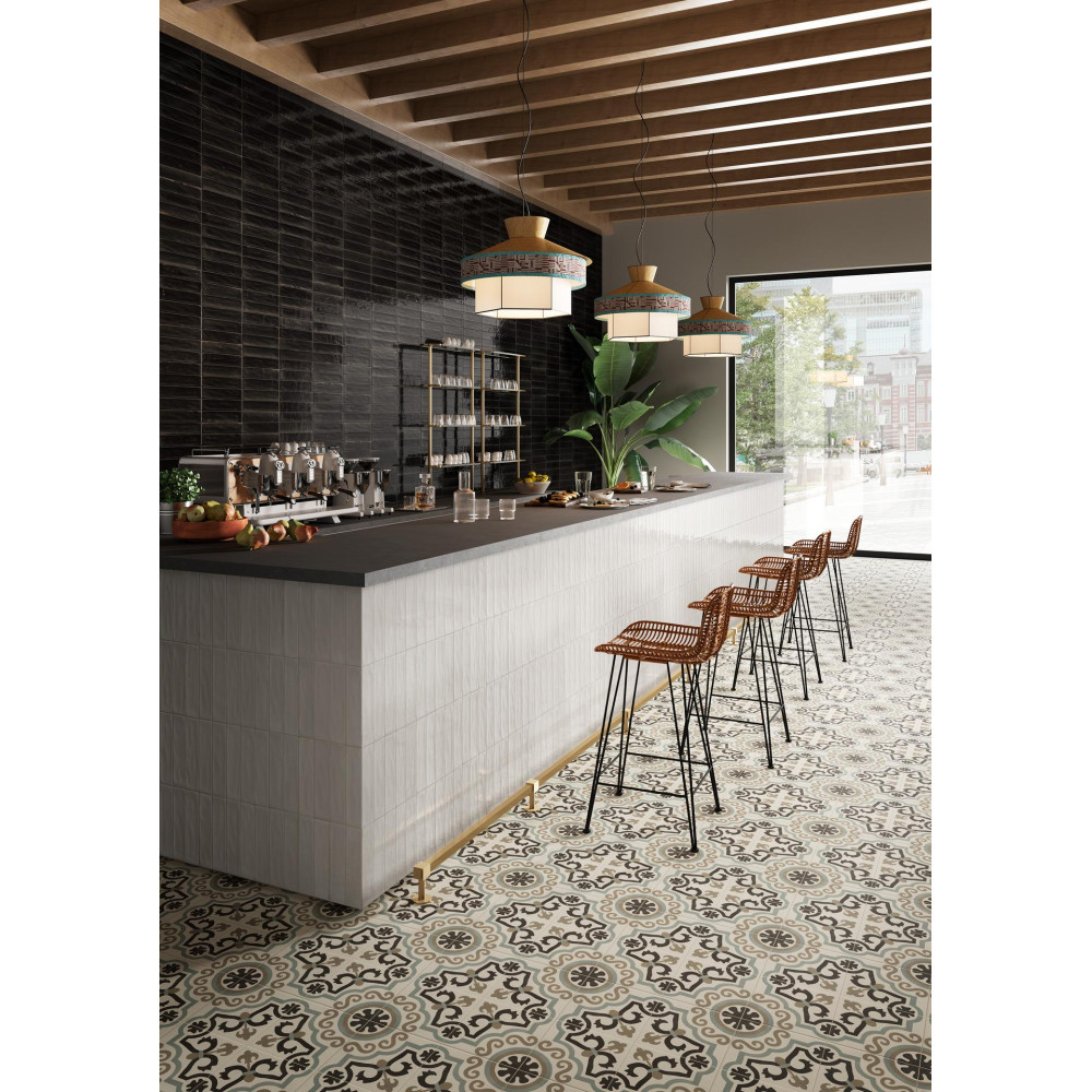 MARAZZI M6RP LUME BLACK LUX 6х24 (плитка настінна)