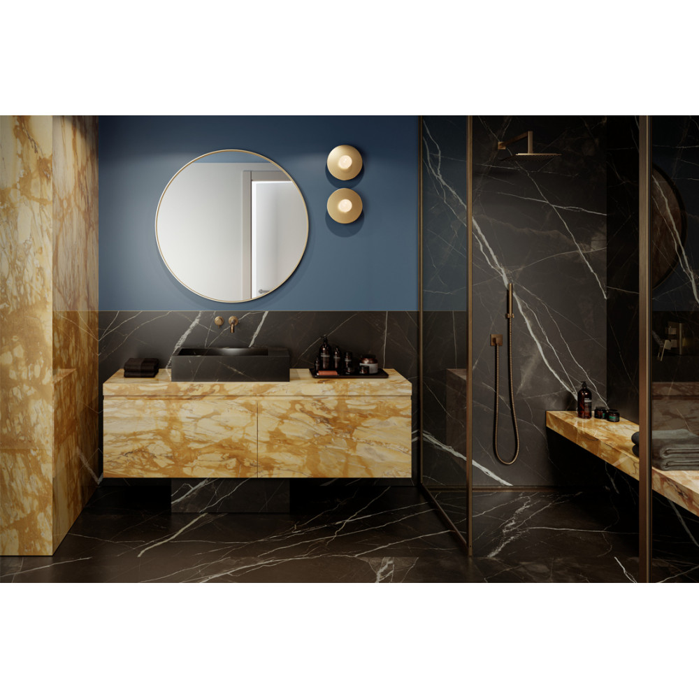 MARAZZI MEMT GRANDE MARBLE LOOK CALACATTA BLACK RET 120х120 (плитка для підлоги і стін)