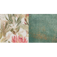 Domino Margot flower B 30,8x60,8 Gat.1