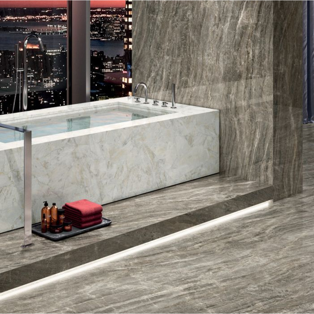 FMG Marmi Maxfine, NUVOLATO GRIGIO Silky 150x75 6 mm (SY175516MF6)