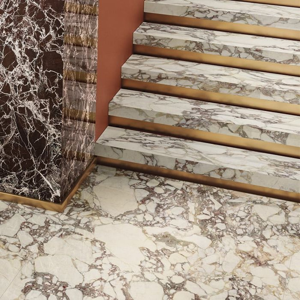 FMG Marmi Maxfine, BRECCIA MEDICEA Prelucidato 150x75 6 mm R9 (P175551MF6)