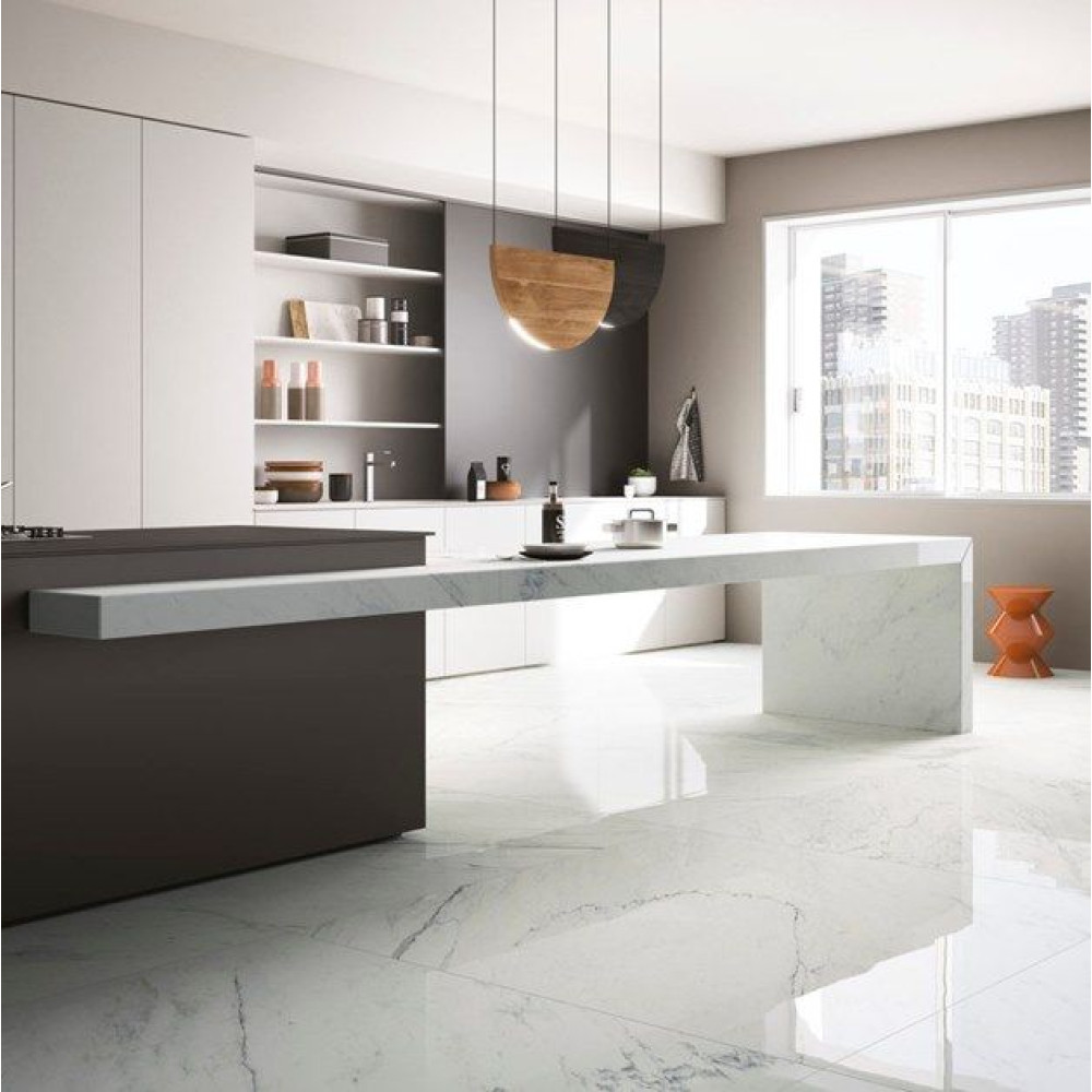 Fiandre MarmiMaximumPremiumWhiteMaximumLucidato300х150(MML3361530)