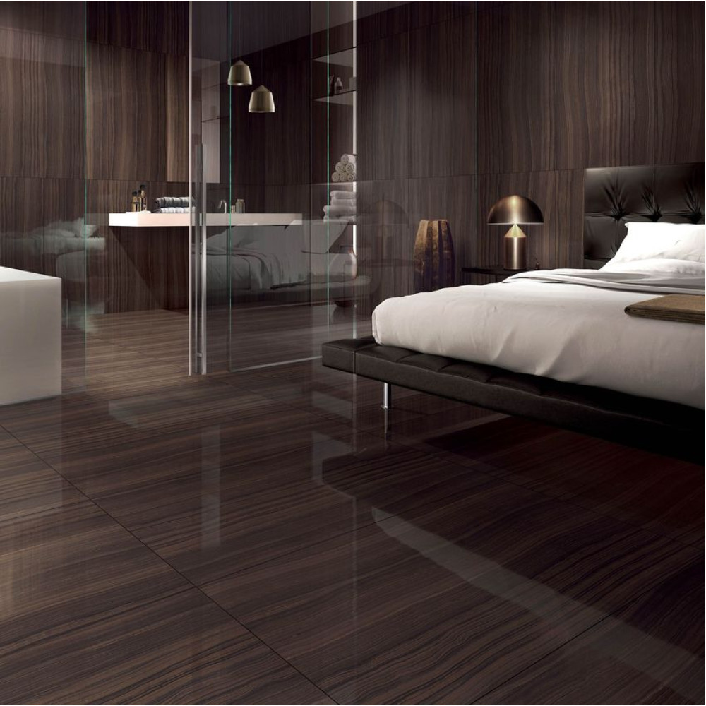 Casalgrande Padana Marmoker Travertino Moka Lucido 59x118 см (2464796)