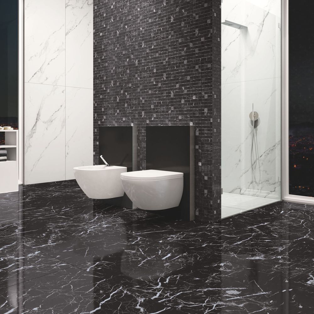 Casalgrande Padana Marmoker Nero Creta 120x278 Honed (2570021)